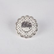 ROUND FLOWER BABY SHOWER (CRADDLE ) COINS