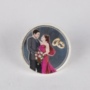 ROUND VALENTINE COIN